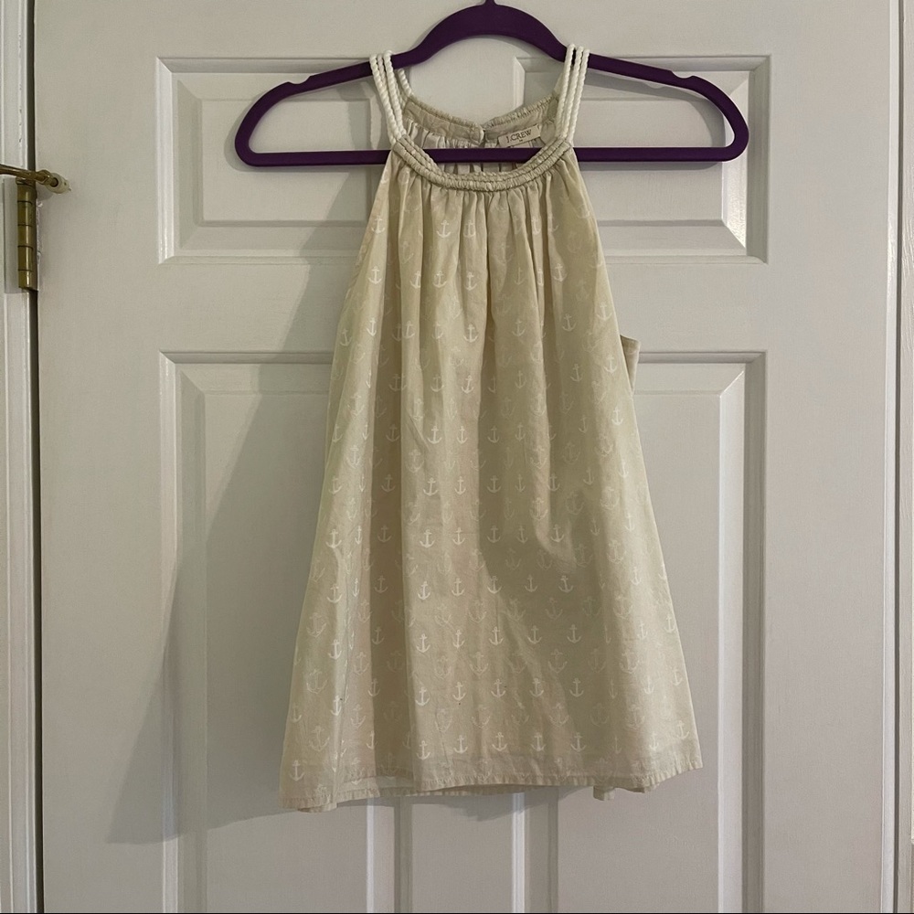 J. Crew Nautical Blouse Size 4